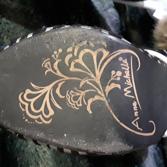 Anne Michelle Sucess Silver Zebra Print Pumps - Picture 3 of 7